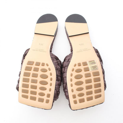Bottega Veneta Sandals Intrecciato Brown — view 4