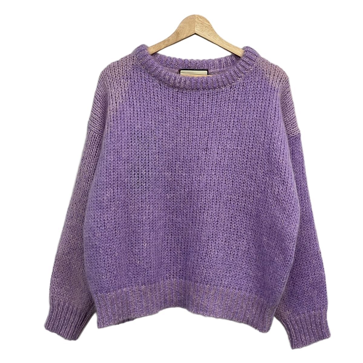 Gucci Long Sleeve Sweater S Purple Black White Crew Neck Rave Like You Are Five