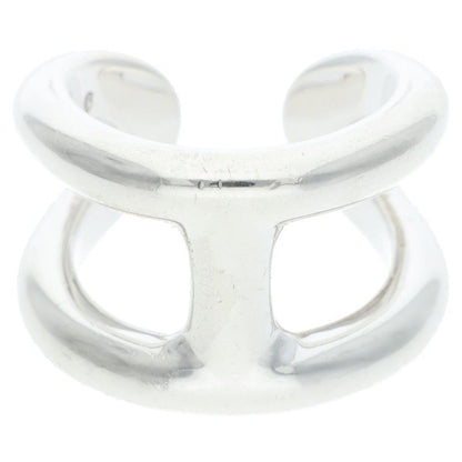Hermes Osmose GM Silver Ring