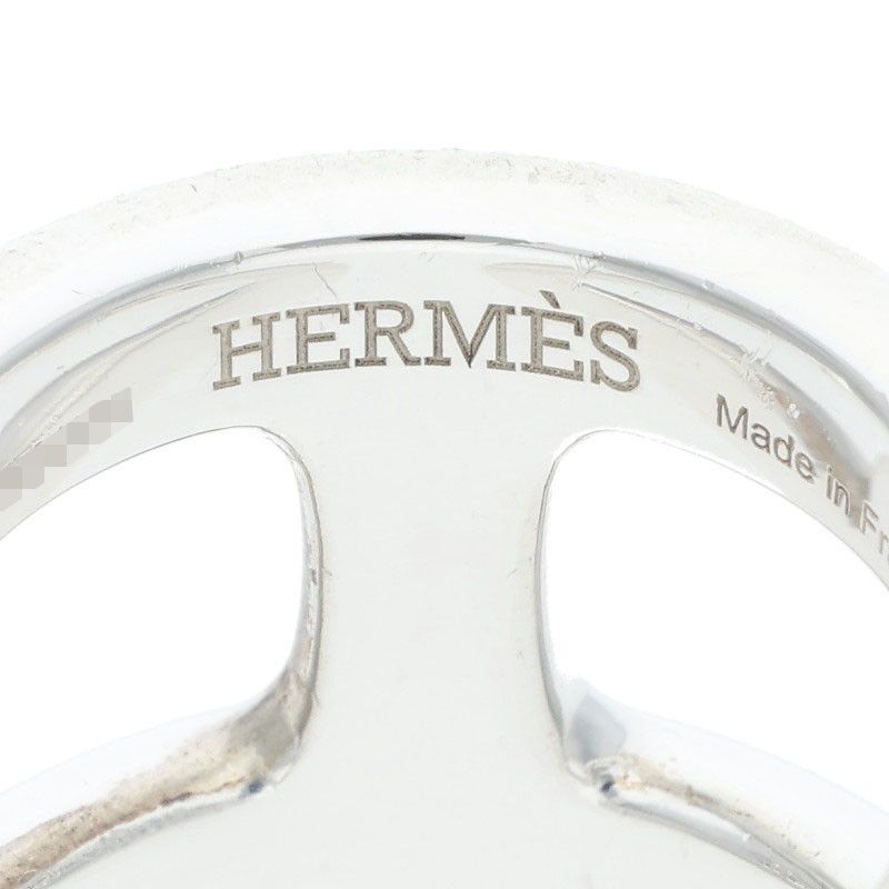 Hermes Osmose GM Silver Ring — view 3