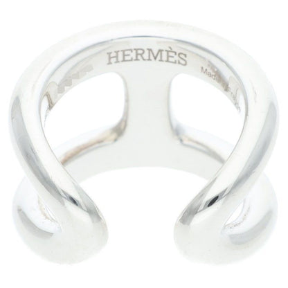 Hermes Osmose GM Silver Ring — view 2