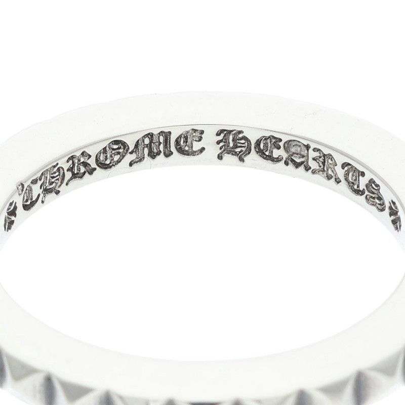 Chrome Hearts Tfp Pnk Big True Fuckin Punk Big Silver Ring — view 4