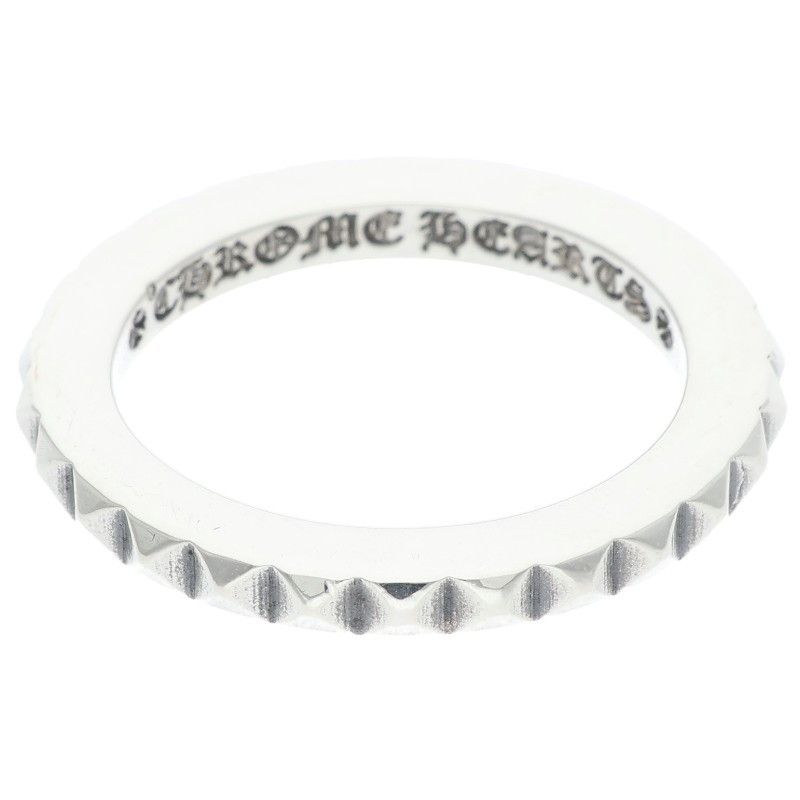Chrome Hearts Tfp Pnk Big True Fuckin Punk Big Silver Ring — view 2