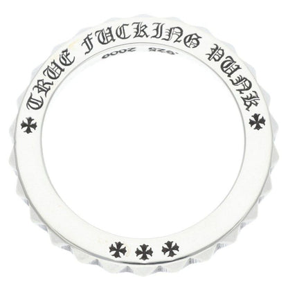 Chrome Hearts Tfp Pnk Big True Fuckin Punk Big Silver Ring