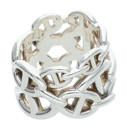 Hermes Chaine D'ancre Enchainee GM Silver Ring — view 4