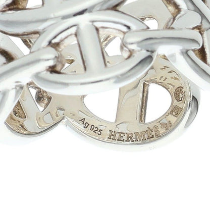 Hermes Chaine D'ancre Enchainee GM Silver Ring — view 3
