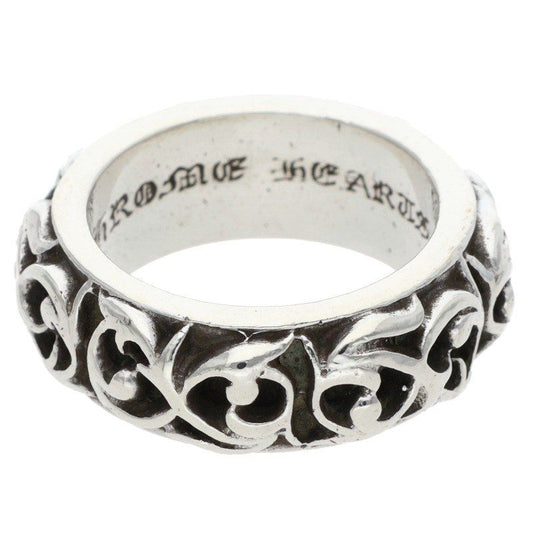Chrome Hearts Etrnity Vine Band Eternity Silver Ring