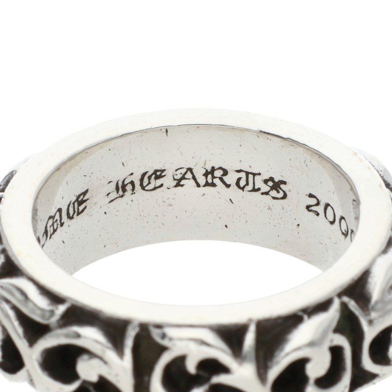 Chrome Hearts Etrnity Vine Band Eternity Silver Ring — view 4