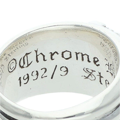 Chrome Hearts Dagger P Dmnd Pave Diamond Silver Ring — view 3