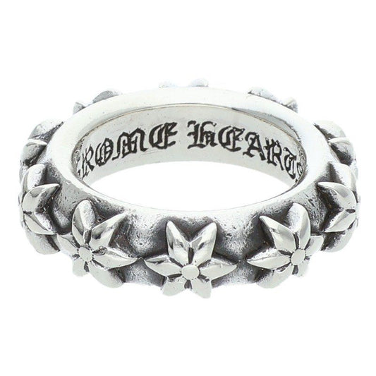 Chrome Hearts Star Band Silver Ring