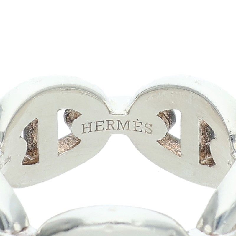 Hermes Chaine D'ancre Enchainee PM Silver Ring — view 3