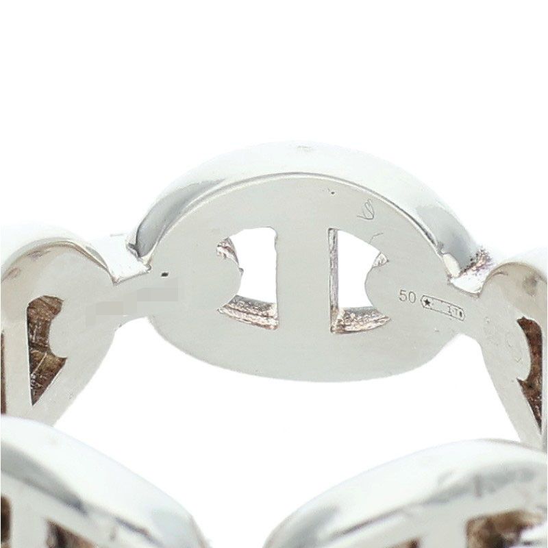 Hermes Chaine D'ancre Enchainee PM Silver Ring — view 4