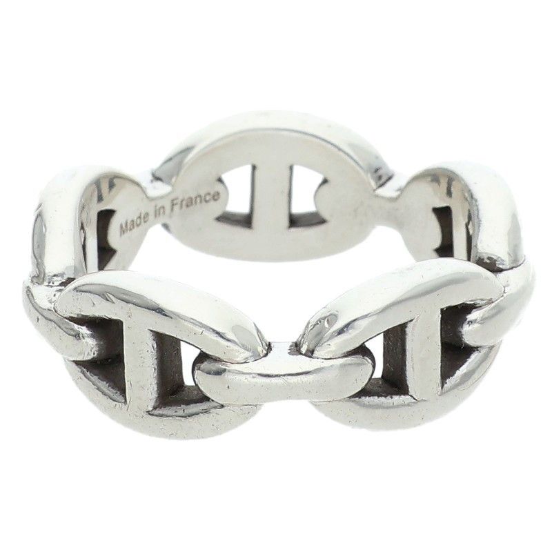 Hermes Chaine D'ancre Enchainee PM Silver Ring — view 2