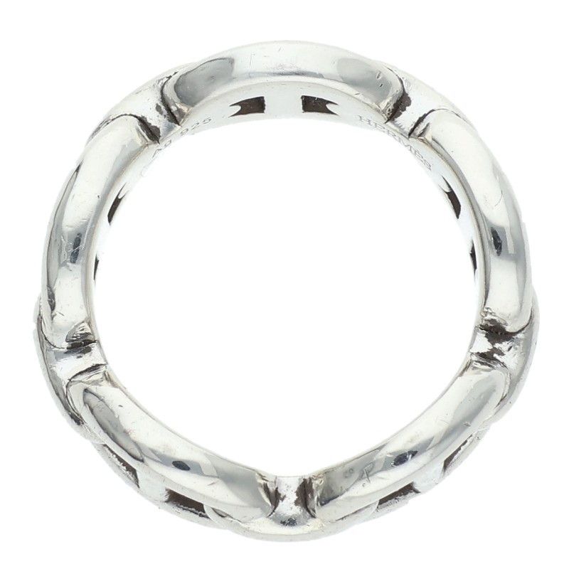 Hermes Chaine D'ancre Enchainee PM Silver Ring — view 5