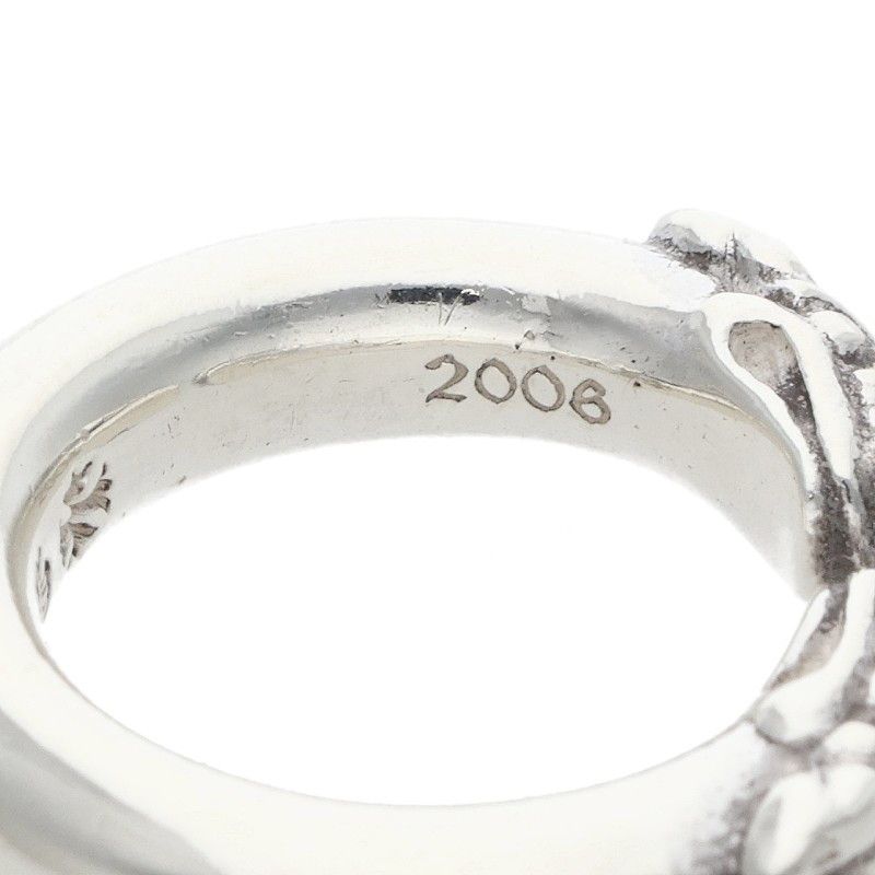 Chrome Hearts Double Dog Ring Dog Silver — view 4