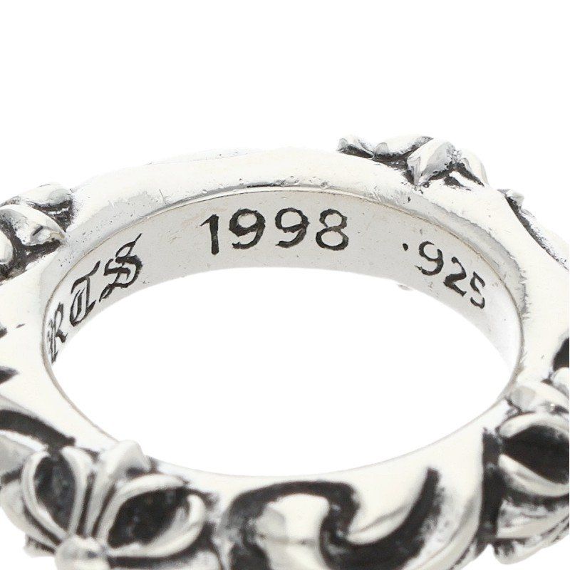 Chrome Hearts Sbt Band Silver Ring — view 4