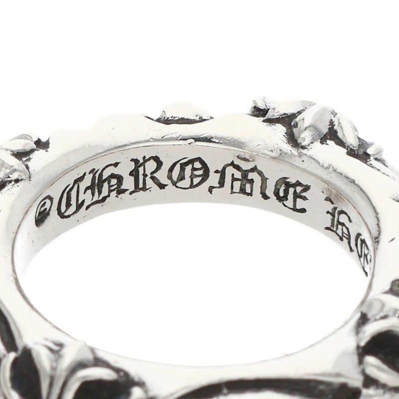 Chrome Hearts Sbt Band Silver Ring — view 3