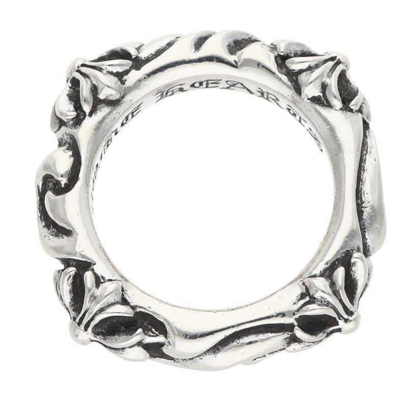Chrome Hearts Sbt Band Silver Ring — view 5