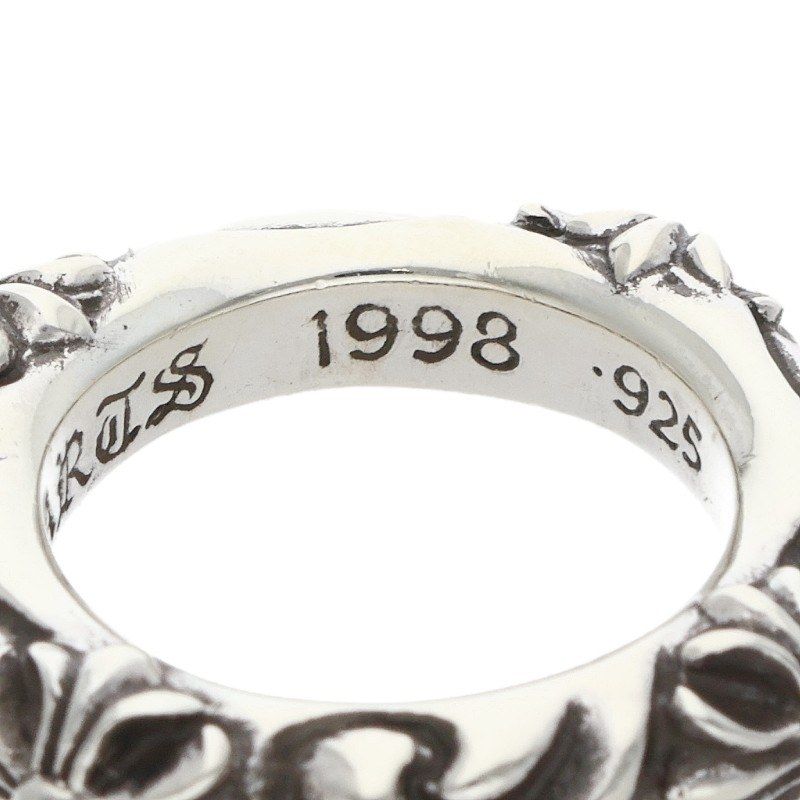 Chrome Hearts Sbt Band Silver Ring — view 4