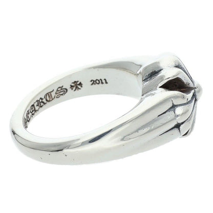 Chrome Hearts Cutout CH Pls Sml Small Plus Silver Ring — view 5