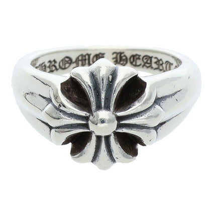 Chrome Hearts Cutout CH Pls Sml Small Plus Silver Ring