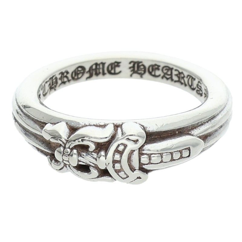 Chrome Hearts Baby Clsc Classic Dagger Silver Ring
