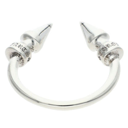 Chrome Hearts Dbl Spike Ring Double Silver — view 2