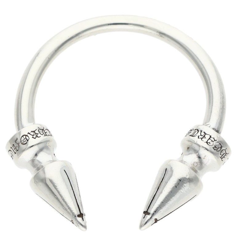 Chrome Hearts Dbl Spike Ring Double Silver — view 4