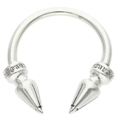 Chrome Hearts Dbl Spike Ring Double Silver — view 4