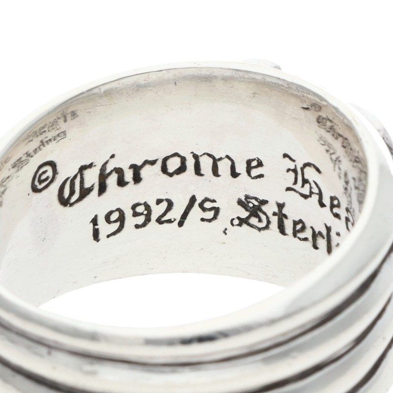 Chrome Hearts Dagger Silver Ring — view 3