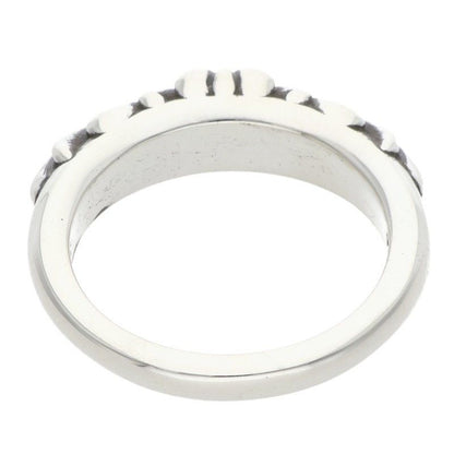 Chrome Hearts Baby Classic Floral Cross Silver Ring — view 2