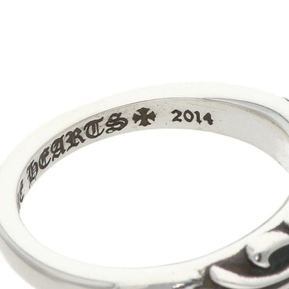 Chrome Hearts Baby Classic Floral Cross Silver Ring — view 4
