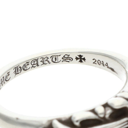 Chrome Hearts Baby Classic Floral Cross Silver Ring — view 4