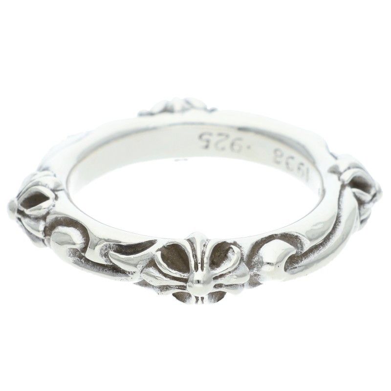 Chrome Hearts Sbt Band Silver Ring — view 2
