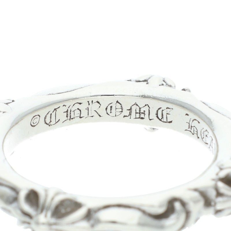 Chrome Hearts Sbt Band Silver Ring — view 3