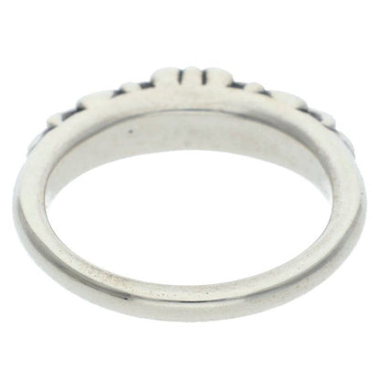 Chrome Hearts Baby Classic Floral Cross Silver Ring — view 2