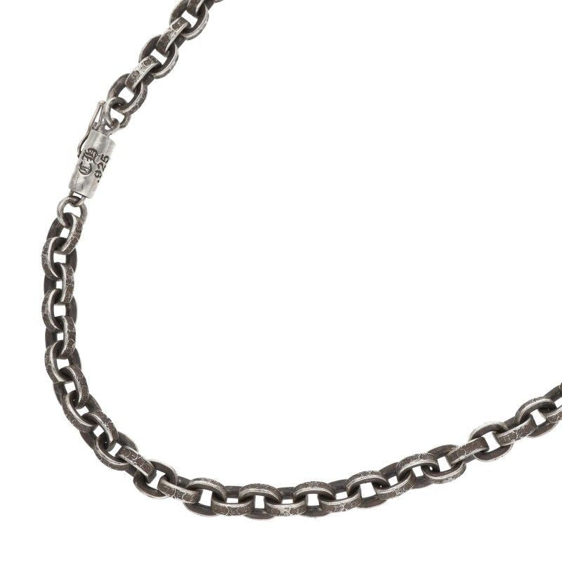 Chrome Hearts Paper Chain 30 Silver Necklace