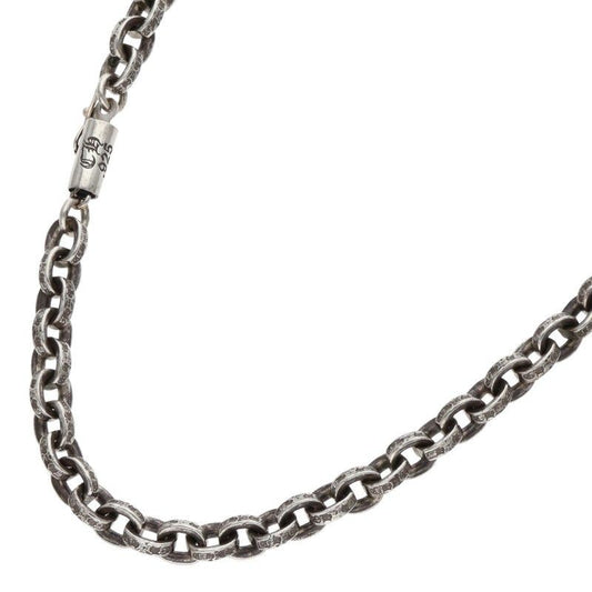 Chrome Hearts Paper Chain 24 Silver Necklace