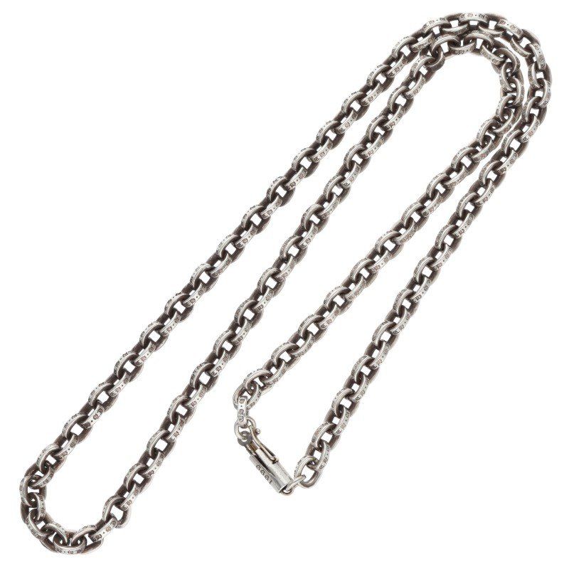Chrome Hearts Paper Chain 20 Silver Necklace — view 2