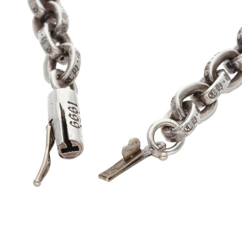 Chrome Hearts Paper Chain 20 Silver Necklace — view 5