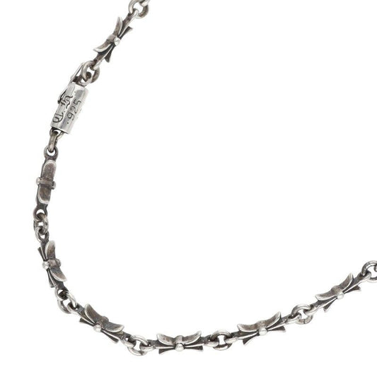 Chrome Hearts Tiny Bar Silver Necklace