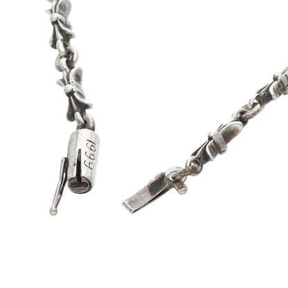 Chrome Hearts Tiny Bar Silver Necklace — view 5