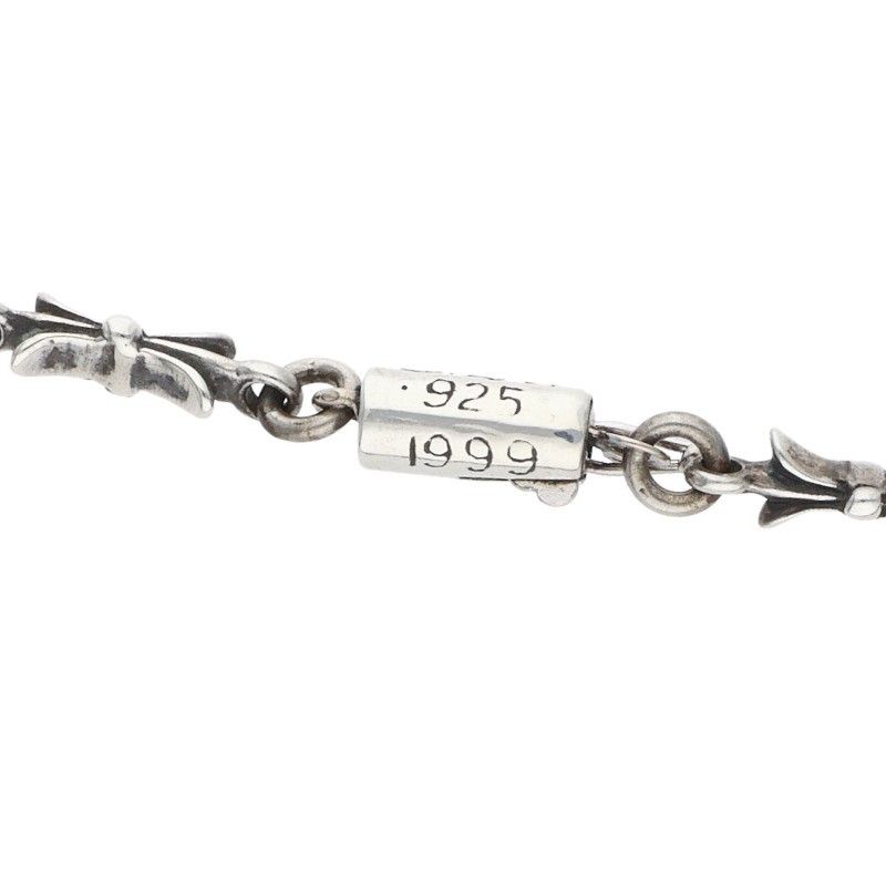 Chrome Hearts Tiny Bar Silver Necklace — view 4
