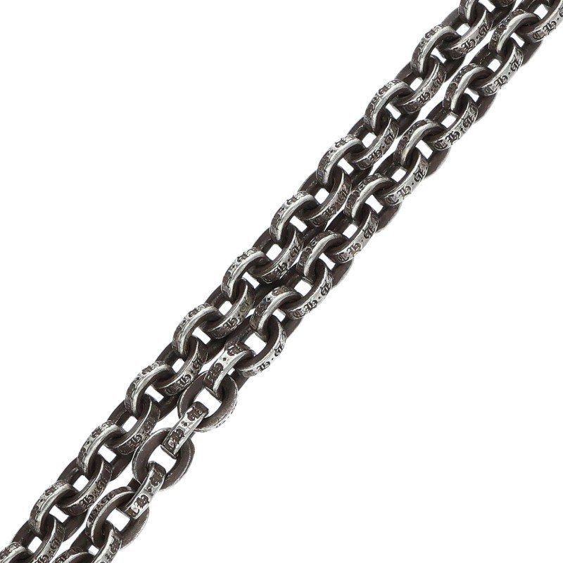 Chrome Hearts Paper Chain 20 Silver Necklace — view 5