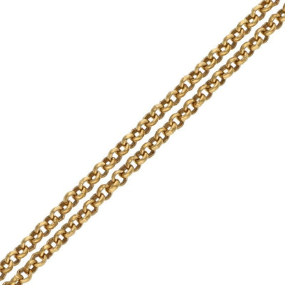 Chrome Hearts 22k Neckchain Roll Chain Gold Necklace — view 5
