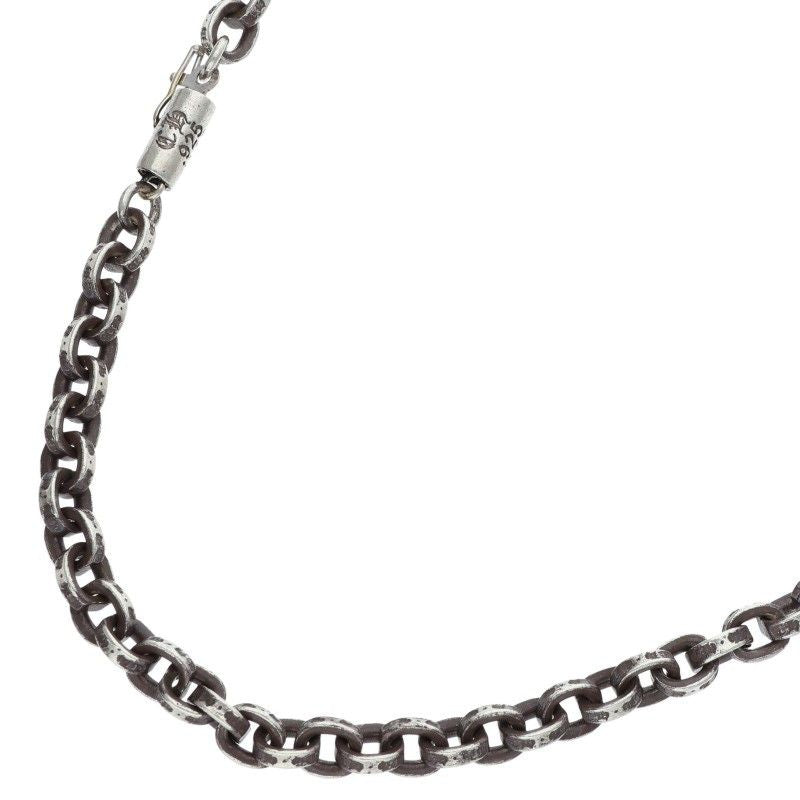 Chrome Hearts Paper Chain 24 Silver Necklace