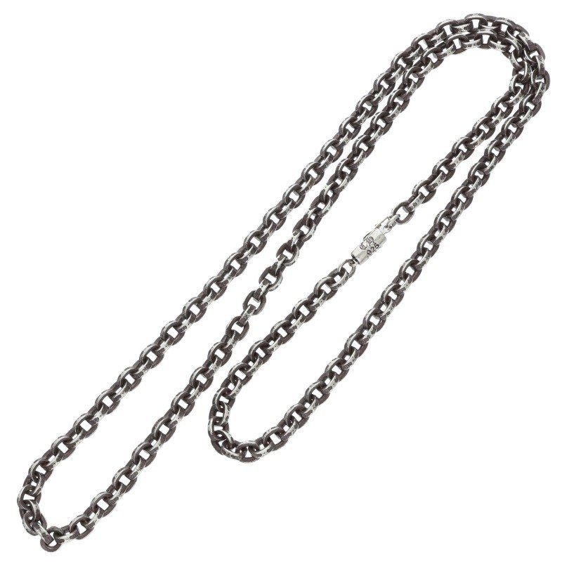 Chrome Hearts Paper Chain 24 Silver Necklace — view 2