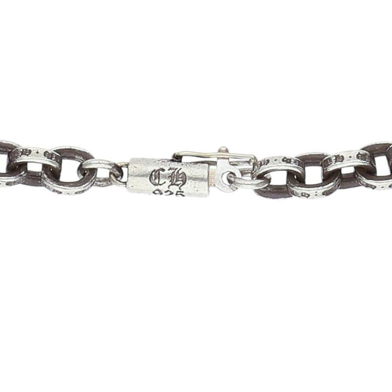 Chrome Hearts Paper Chain 24 Silver Necklace — view 3