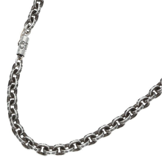Chrome Hearts Paper Chain 24 Silver Necklace