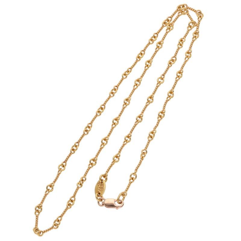 Chrome Hearts 22k Neckchain Twist Chain Gold Necklace — view 2
